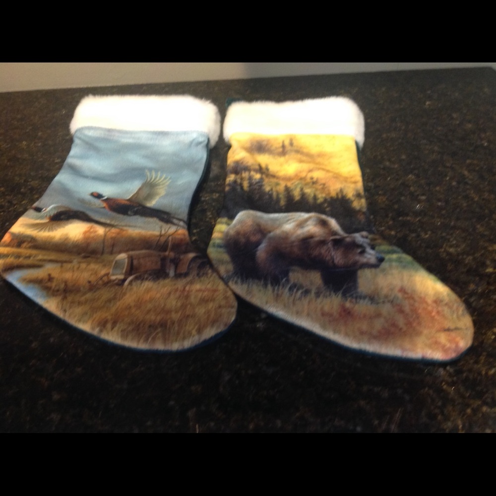 Adirondack Christmas stockings